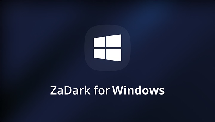 Cài đặt ZaDark for Windows